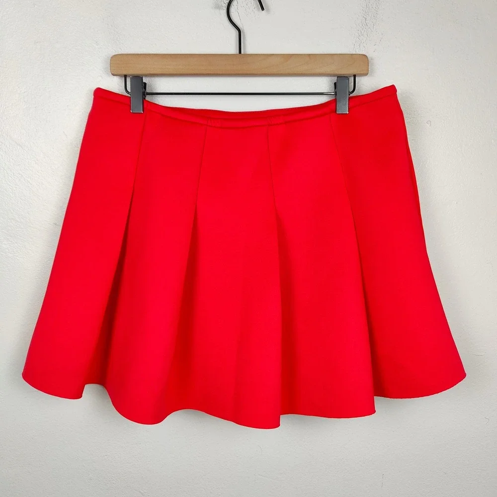 Anthropologie vibrant red